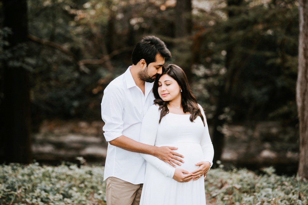 Couple Embracing Each Other For A Professional Photoshoot In Dallas